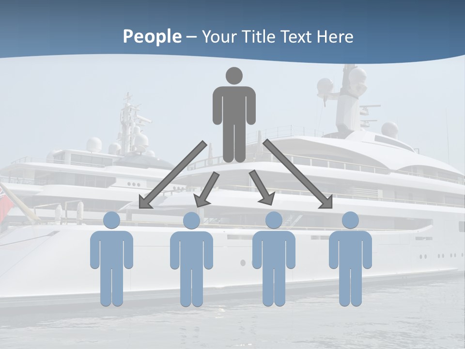 A Large White Boat In A Body Of Water PowerPoint Template