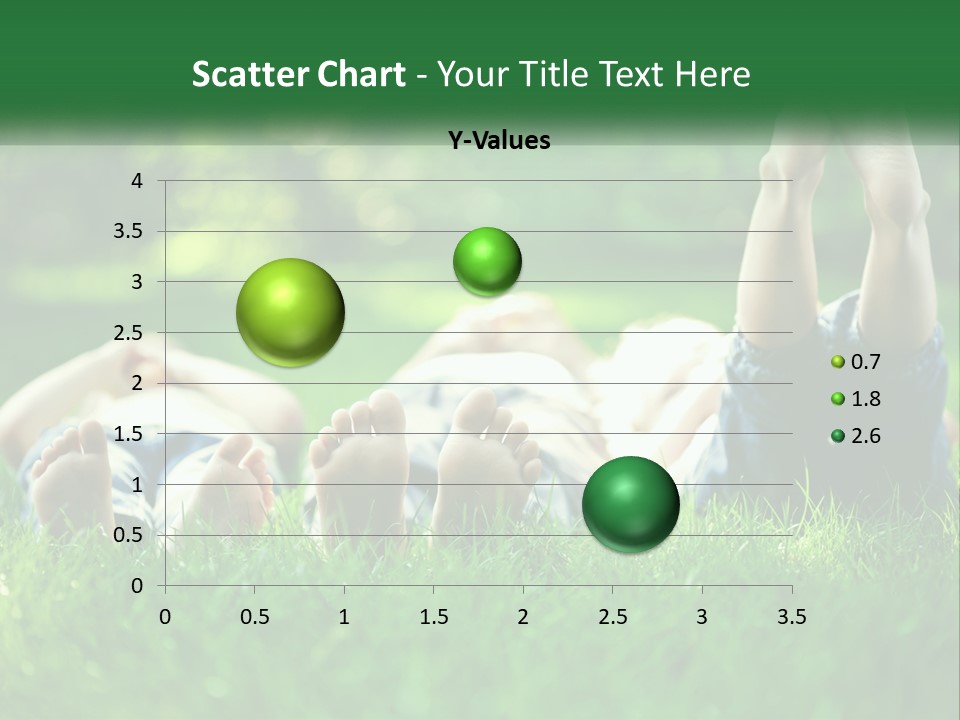 A Group Of People Laying On Top Of A Lush Green Field PowerPoint Template