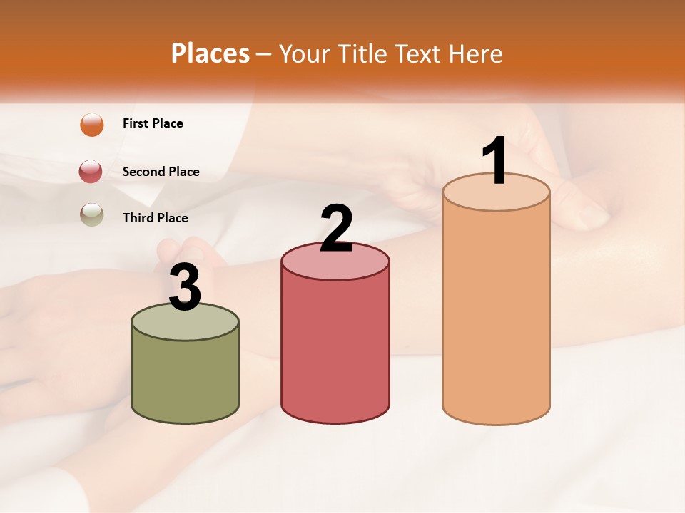 A Woman Getting A Foot Massage From A Man PowerPoint Template