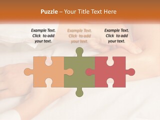 A Woman Getting A Foot Massage From A Man PowerPoint Template