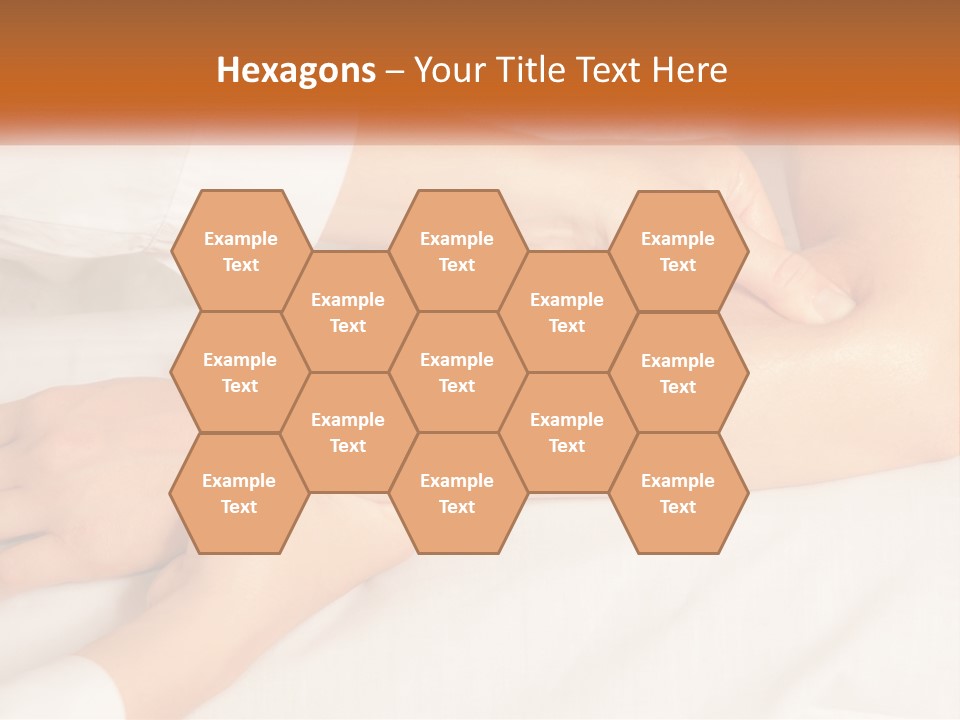 A Woman Getting A Foot Massage From A Man PowerPoint Template