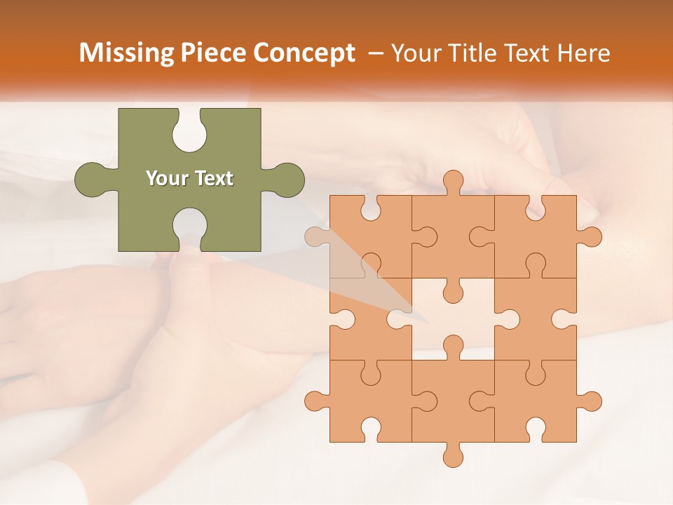 A Woman Getting A Foot Massage From A Man PowerPoint Template