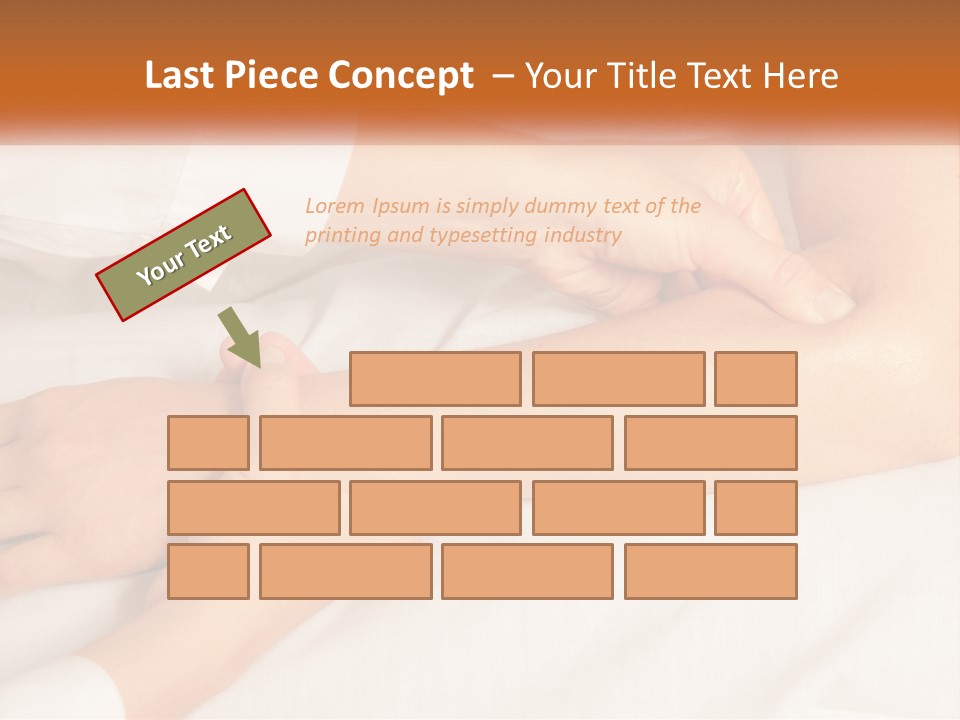 A Woman Getting A Foot Massage From A Man PowerPoint Template