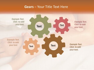 A Woman Getting A Foot Massage From A Man PowerPoint Template