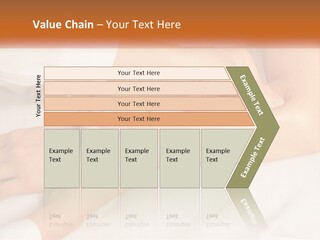 A Woman Getting A Foot Massage From A Man PowerPoint Template