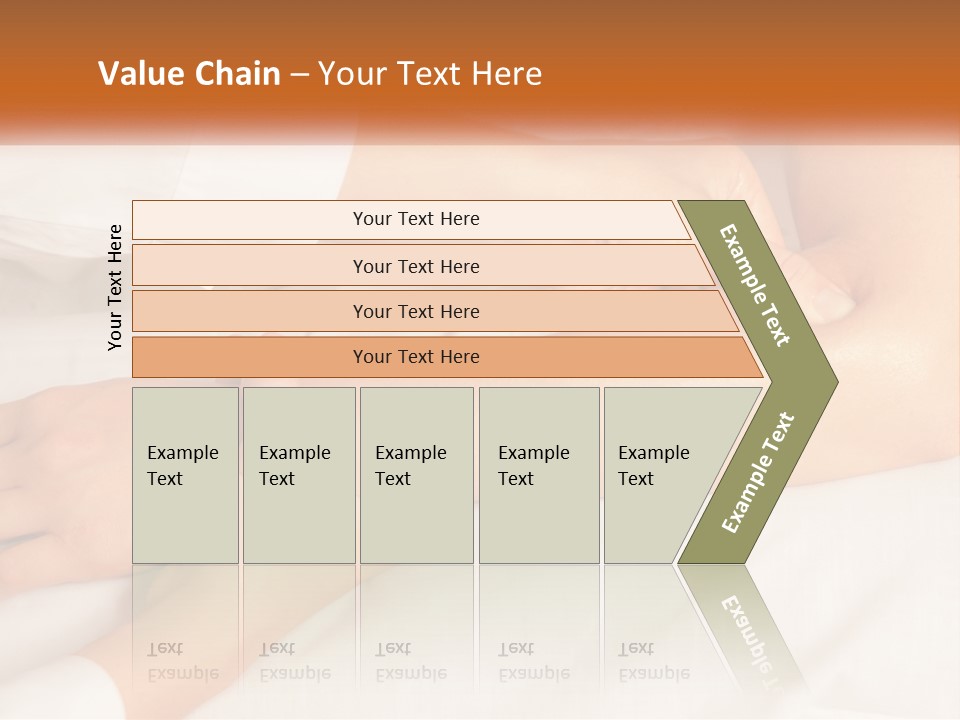 A Woman Getting A Foot Massage From A Man PowerPoint Template