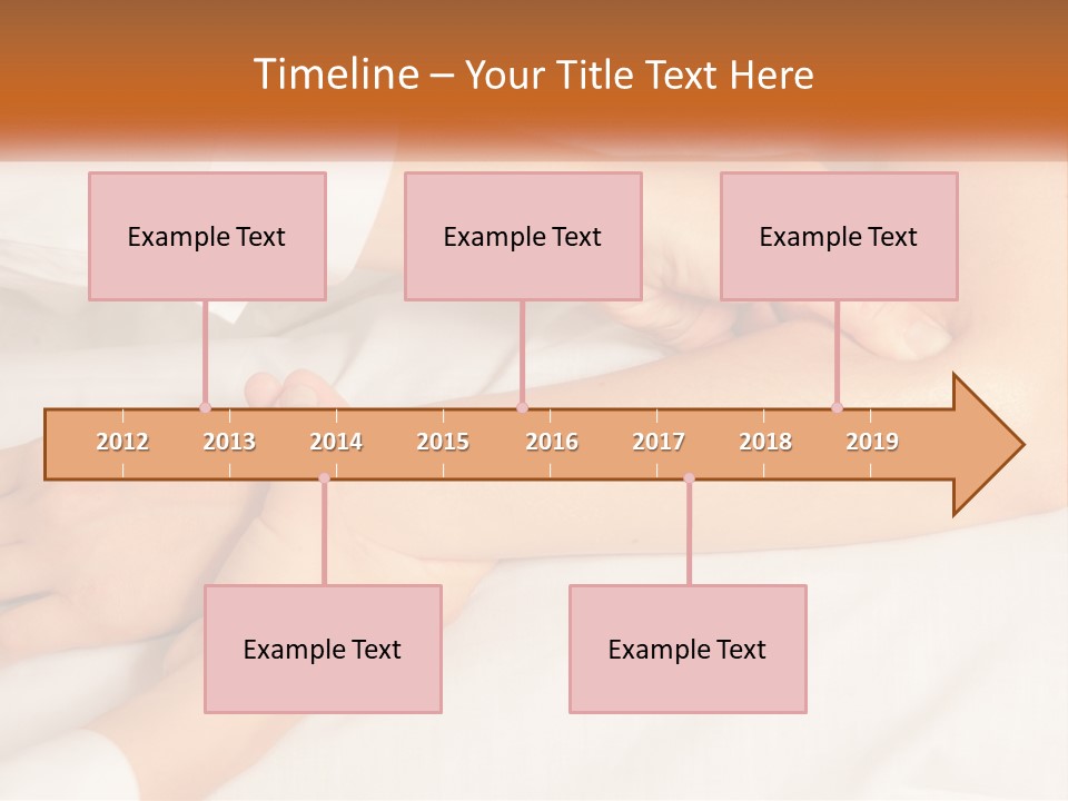 A Woman Getting A Foot Massage From A Man PowerPoint Template