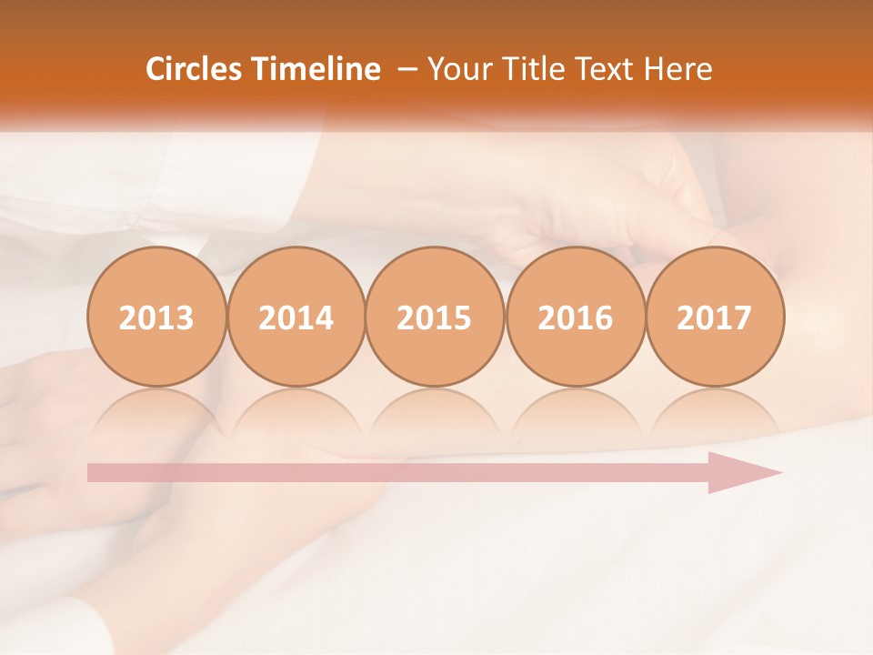 A Woman Getting A Foot Massage From A Man PowerPoint Template