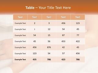 A Woman Getting A Foot Massage From A Man PowerPoint Template