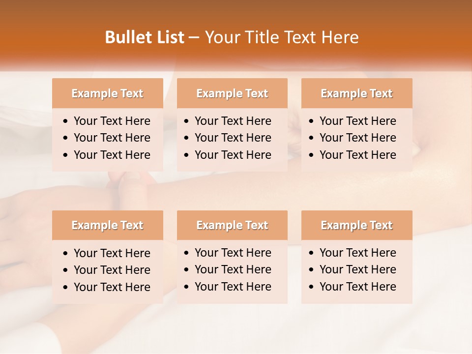 A Woman Getting A Foot Massage From A Man PowerPoint Template