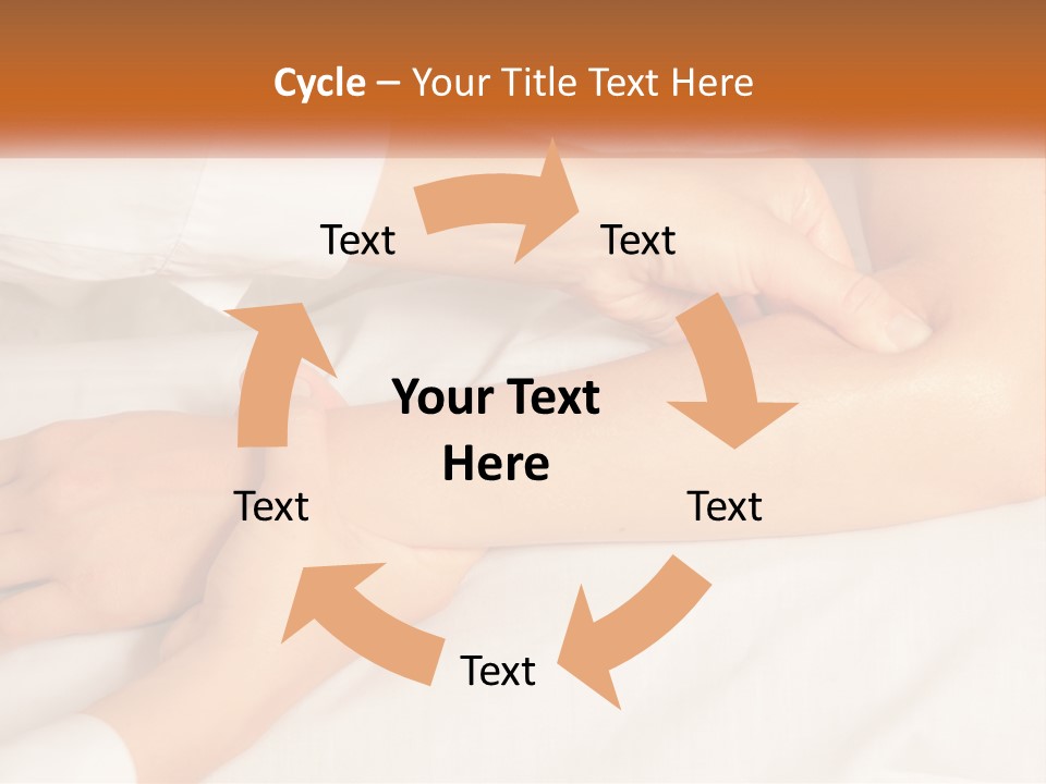 A Woman Getting A Foot Massage From A Man PowerPoint Template