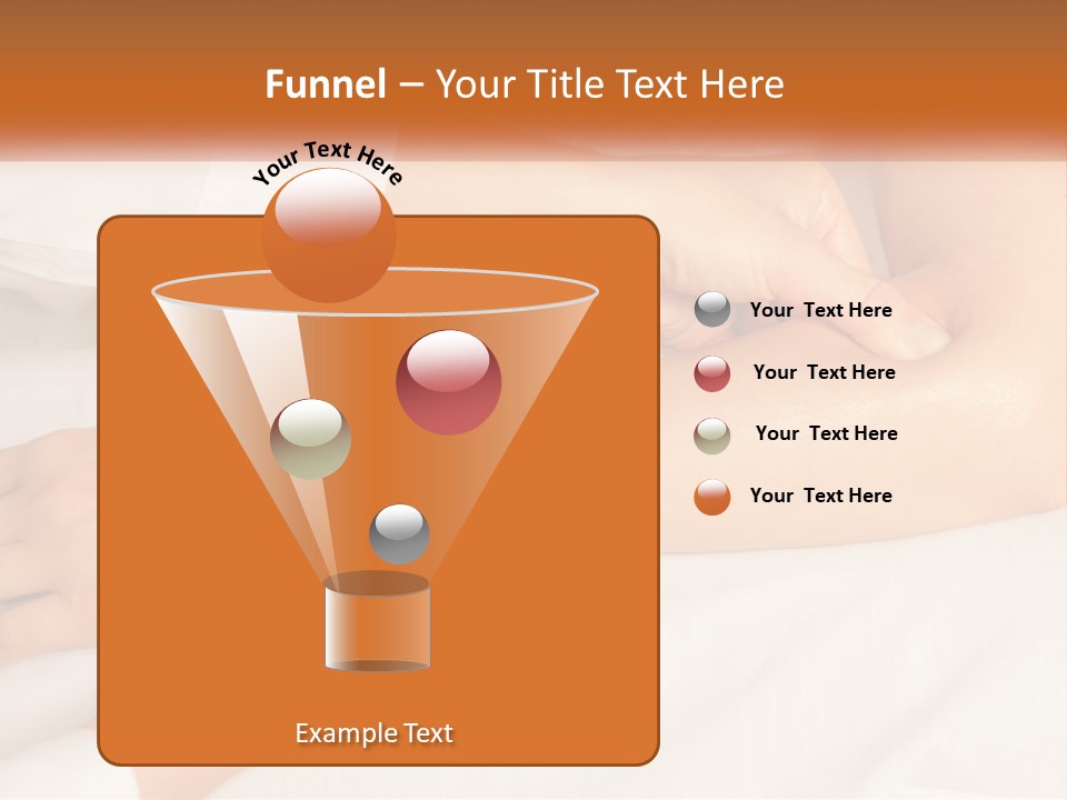 A Woman Getting A Foot Massage From A Man PowerPoint Template