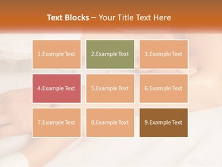 A Woman Getting A Foot Massage From A Man PowerPoint Template