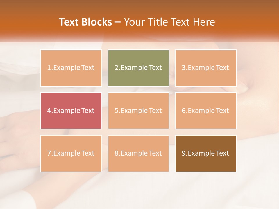 A Woman Getting A Foot Massage From A Man PowerPoint Template