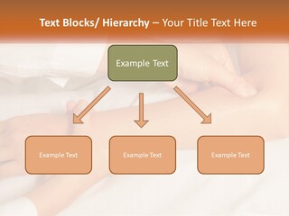 A Woman Getting A Foot Massage From A Man PowerPoint Template