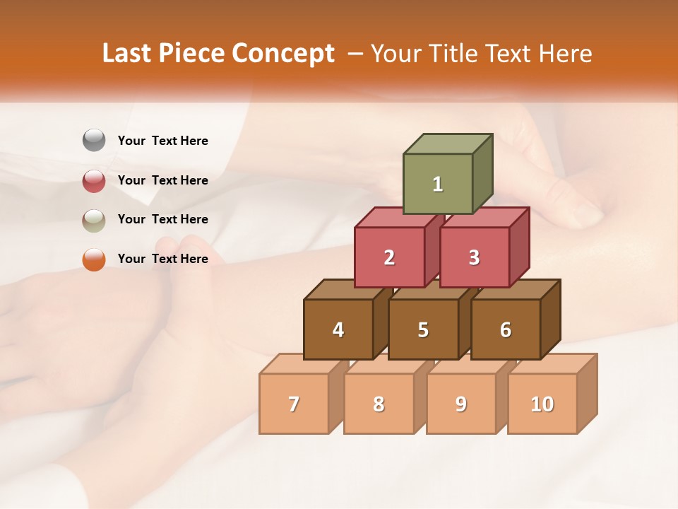 A Woman Getting A Foot Massage From A Man PowerPoint Template