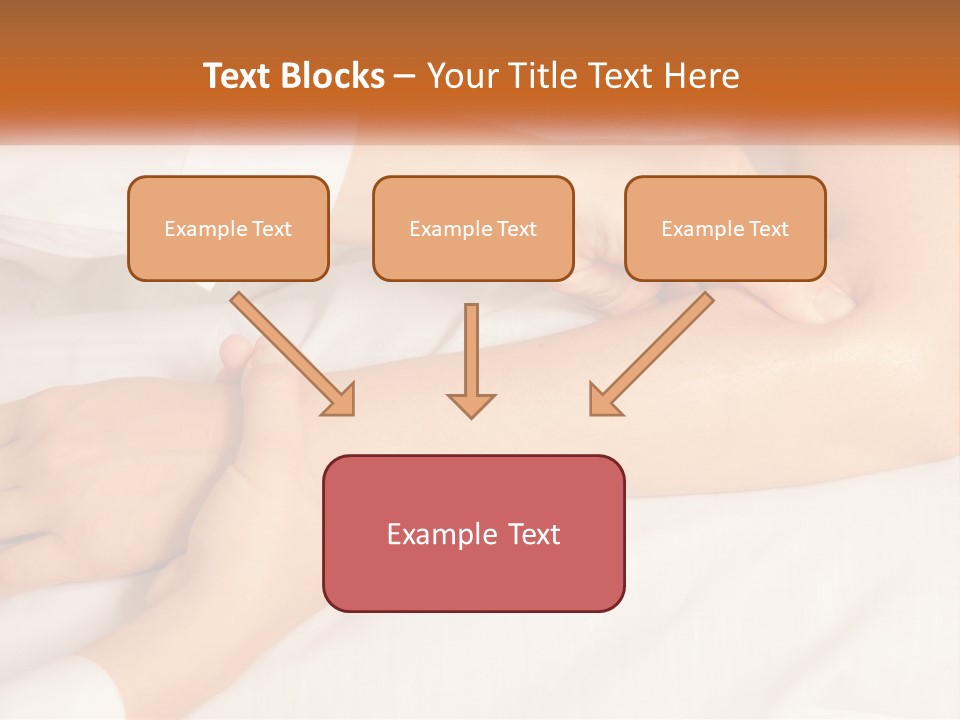 A Woman Getting A Foot Massage From A Man PowerPoint Template
