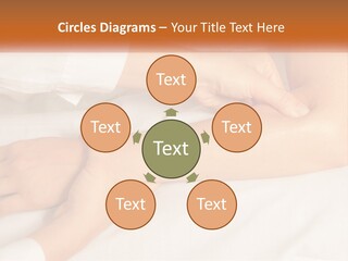 A Woman Getting A Foot Massage From A Man PowerPoint Template