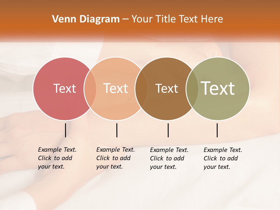 A Woman Getting A Foot Massage From A Man PowerPoint Template