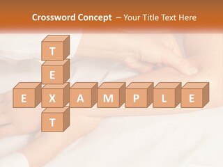 A Woman Getting A Foot Massage From A Man PowerPoint Template