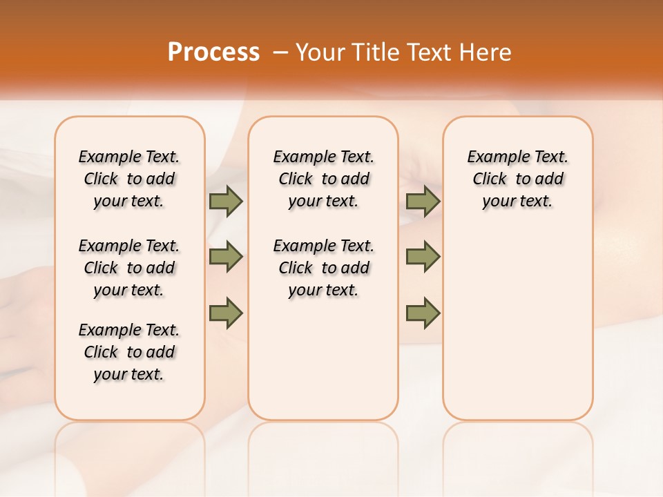 A Woman Getting A Foot Massage From A Man PowerPoint Template