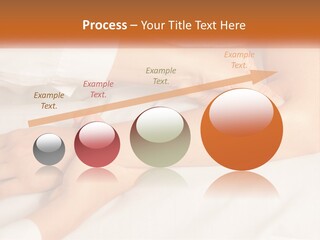 A Woman Getting A Foot Massage From A Man PowerPoint Template