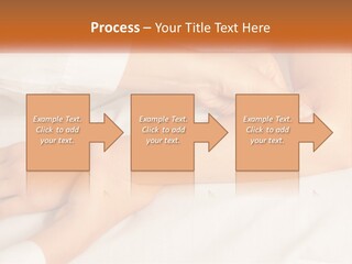 A Woman Getting A Foot Massage From A Man PowerPoint Template