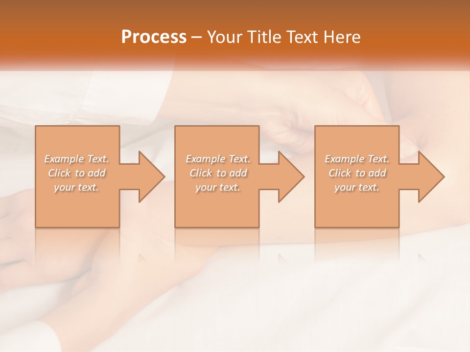 A Woman Getting A Foot Massage From A Man PowerPoint Template