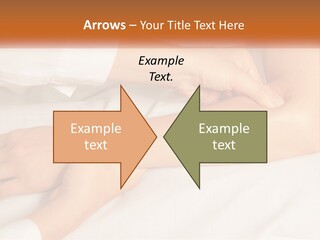 A Woman Getting A Foot Massage From A Man PowerPoint Template