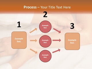 A Woman Getting A Foot Massage From A Man PowerPoint Template