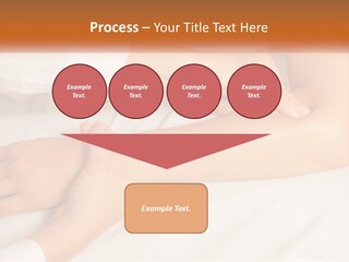 A Woman Getting A Foot Massage From A Man PowerPoint Template