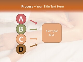 A Woman Getting A Foot Massage From A Man PowerPoint Template