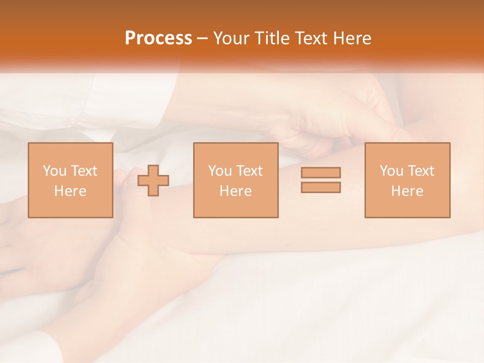 A Woman Getting A Foot Massage From A Man PowerPoint Template