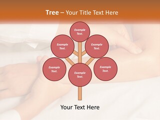 A Woman Getting A Foot Massage From A Man PowerPoint Template