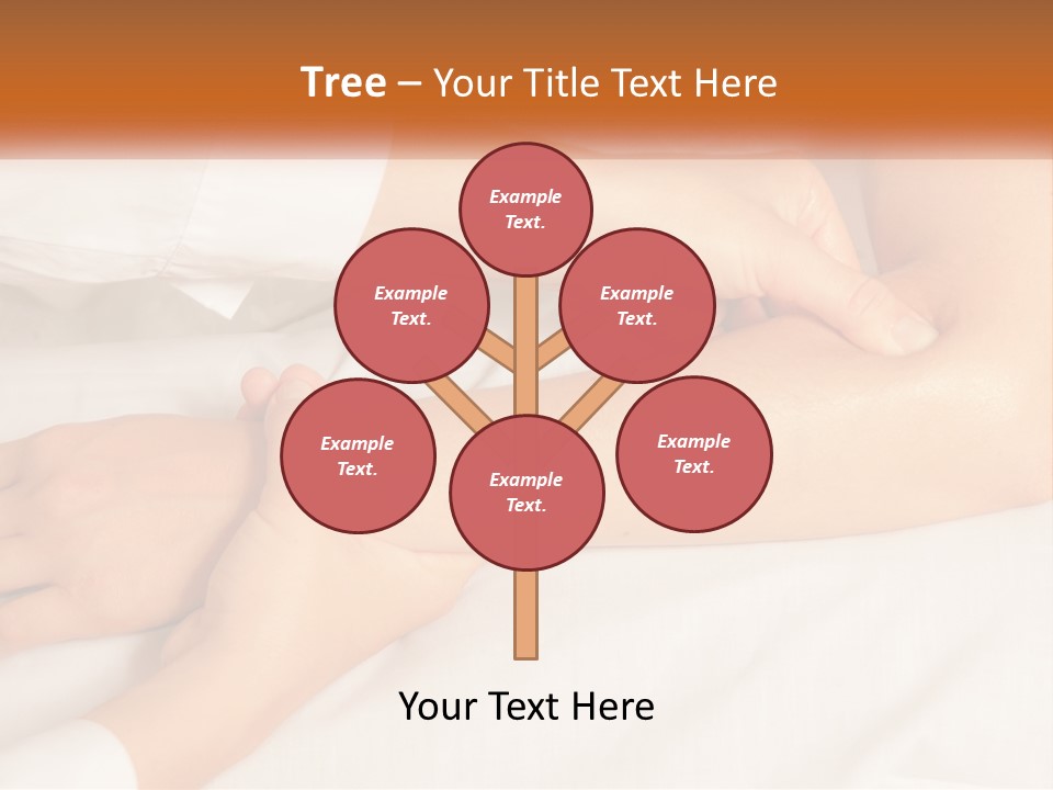 A Woman Getting A Foot Massage From A Man PowerPoint Template