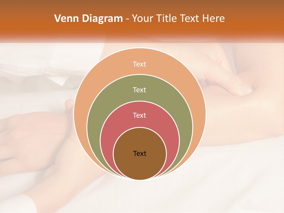 A Woman Getting A Foot Massage From A Man PowerPoint Template