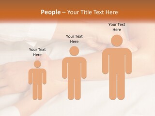 A Woman Getting A Foot Massage From A Man PowerPoint Template