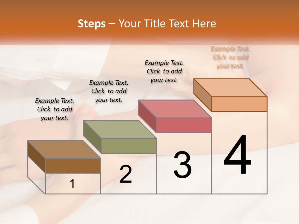 A Woman Getting A Foot Massage From A Man PowerPoint Template