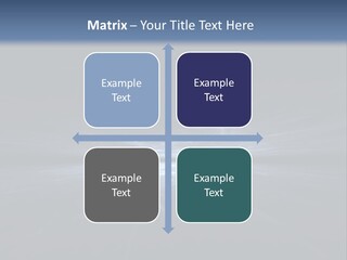 A Black And Blue Background With A White Light PowerPoint Template