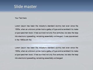 A Black And Blue Background With A White Light PowerPoint Template