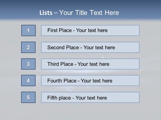 A Black And Blue Background With A White Light PowerPoint Template