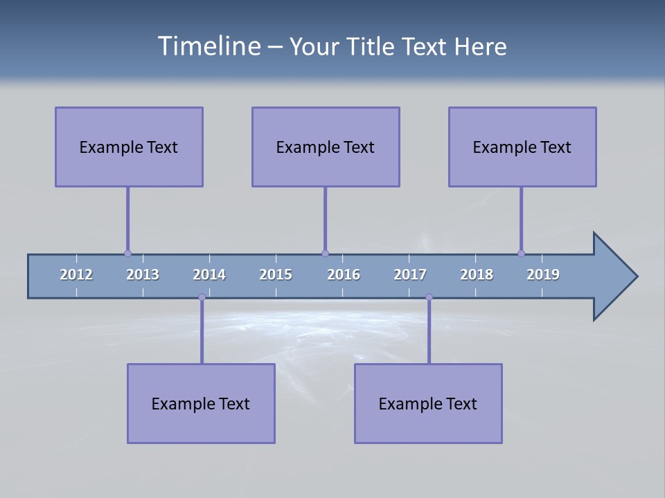 A Black And Blue Background With A White Light PowerPoint Template