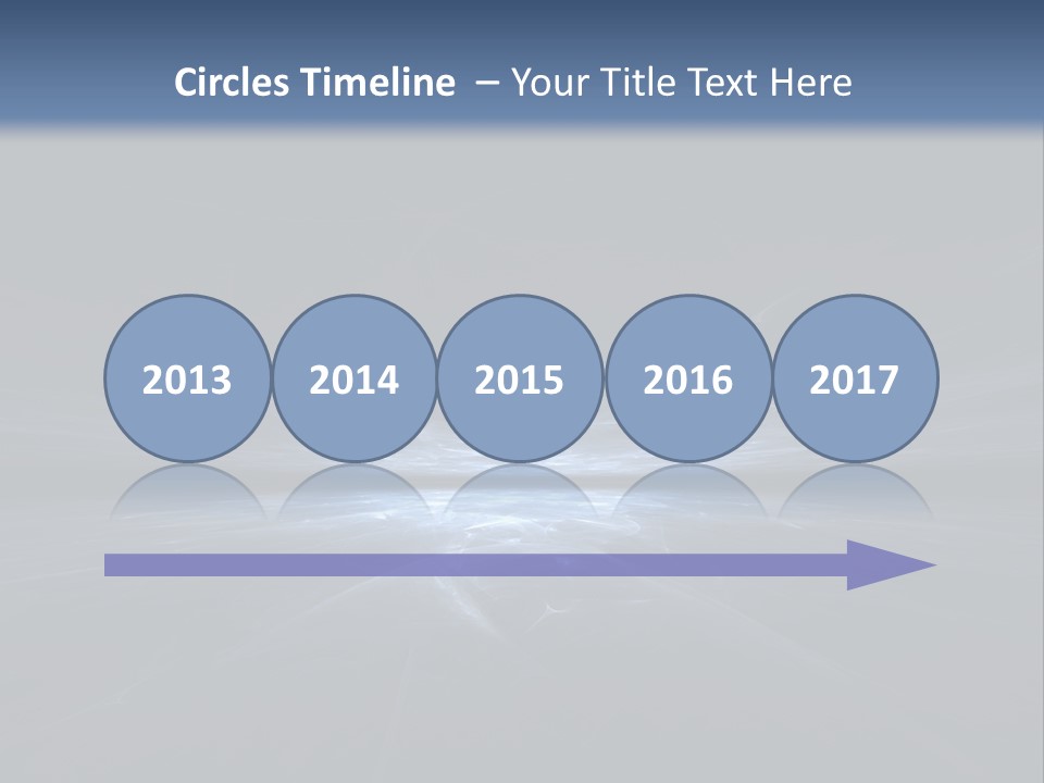 A Black And Blue Background With A White Light PowerPoint Template