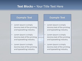 A Black And Blue Background With A White Light PowerPoint Template