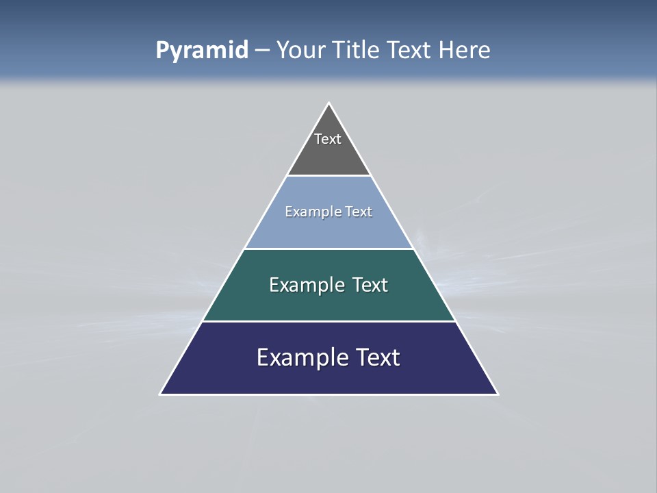 A Black And Blue Background With A White Light PowerPoint Template