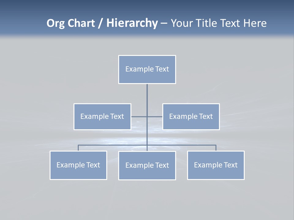 A Black And Blue Background With A White Light PowerPoint Template