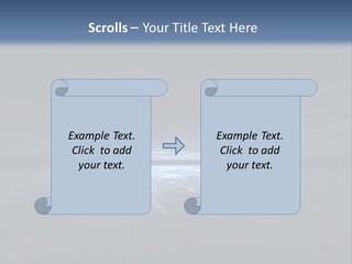 A Black And Blue Background With A White Light PowerPoint Template