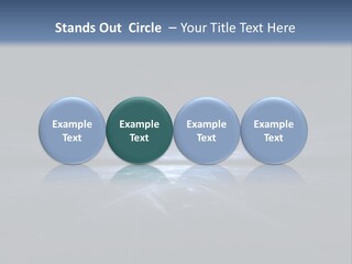 A Black And Blue Background With A White Light PowerPoint Template