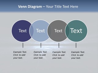 A Black And Blue Background With A White Light PowerPoint Template