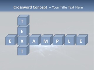 A Black And Blue Background With A White Light PowerPoint Template